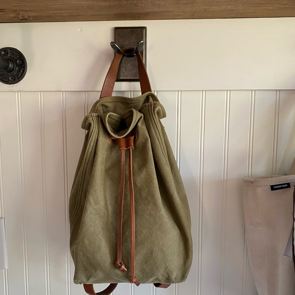 Madewell Somerset backpack canvas green